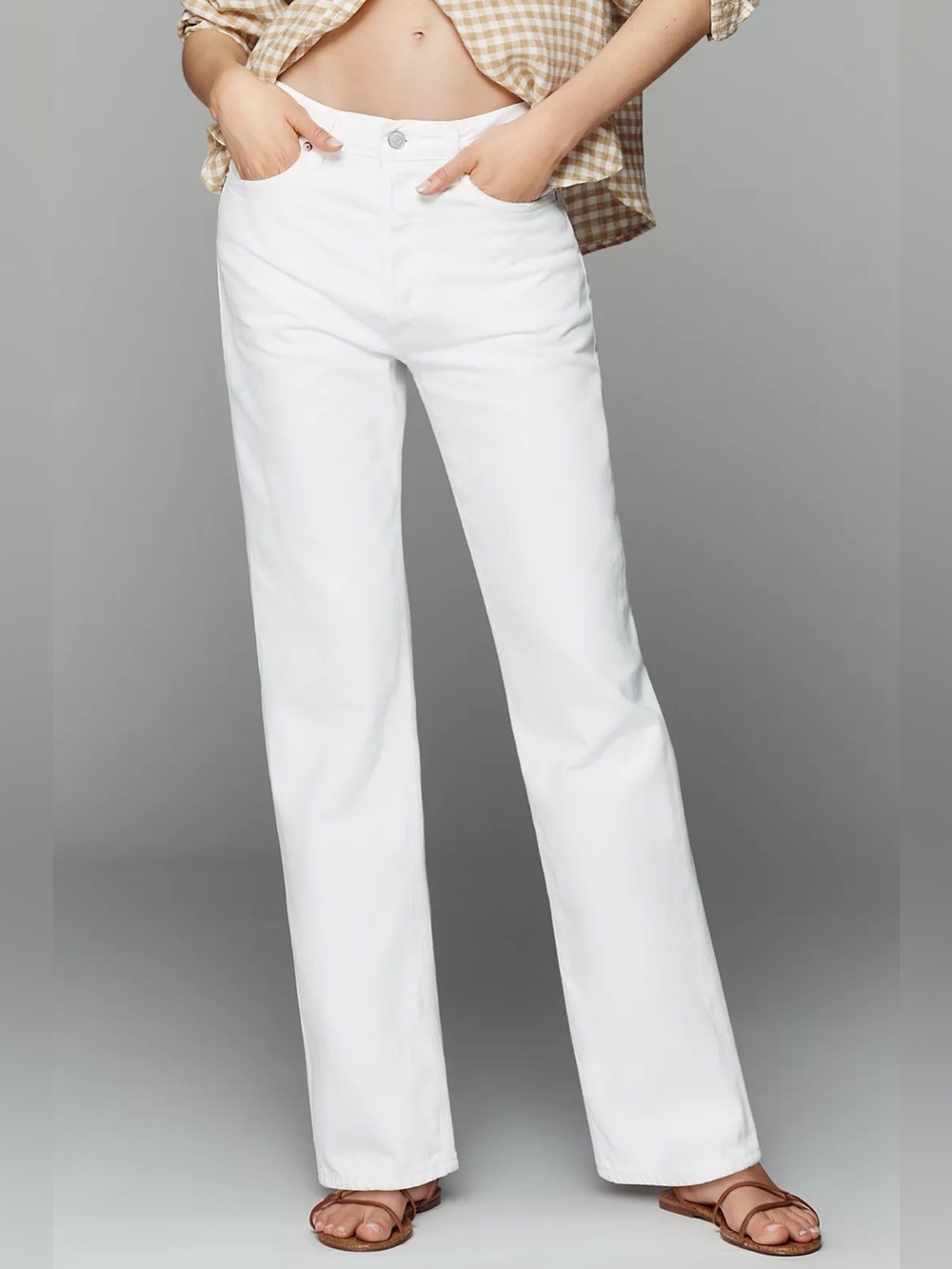 AGOLDE Lana High-Rise Straight Jeans